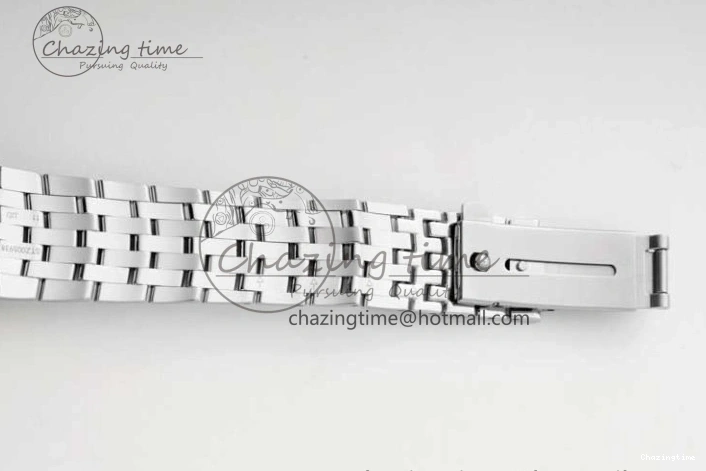 0107 Casual De Ville SS DIWF 1:1 Best Edition White Dial RG Markers on SS Bracelet MIYOTA 7847